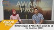 AWANI Pagi: Berita tumpuan & menjelang PRU15 [12 November 2022]