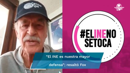 Vicente Fox crea su cuenta de TikTok; invita a participar a la marcha en defensa del INE
