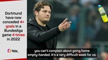 Dortmund 'falling short of expectations' - Terzić