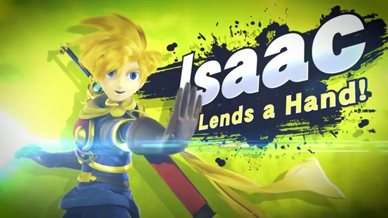 Super Smash Bros Cinematic Isaac Reveal Trailer fan animation