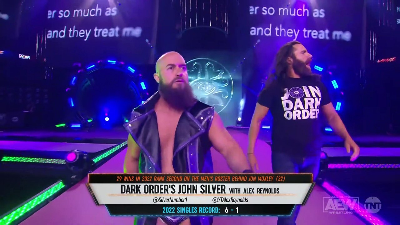 John Silver Entrance: AEW Rampage, Sept. 30, 2022