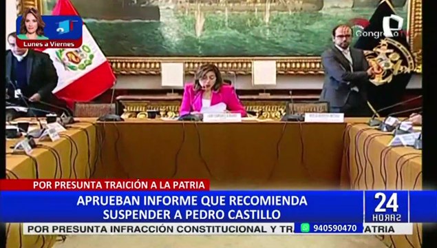 Pedro Castillo: Subcomisión de Acusaciones Constitucionales aprobó denuncia por traición a la patria