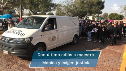 “Me valen madre sus abrazos del gobierno, lo que quiero es justicia”, hermano de la maestra Mónica
