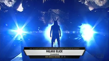 Malakai Black Entrance: AEW Dynamite, Jan. 5, 2022