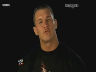 Randy Orton talks about the Triple Threat  3-10-08