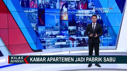 Kamar Apartemen Jadi Pabrik Sabu, Polisi Tangkap 2 Warga Negara Iran!