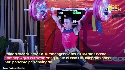 ANGKAT BESI SUKABUMI SUMBANG MEDALI EMAS DI PORPROV JABAR 2022