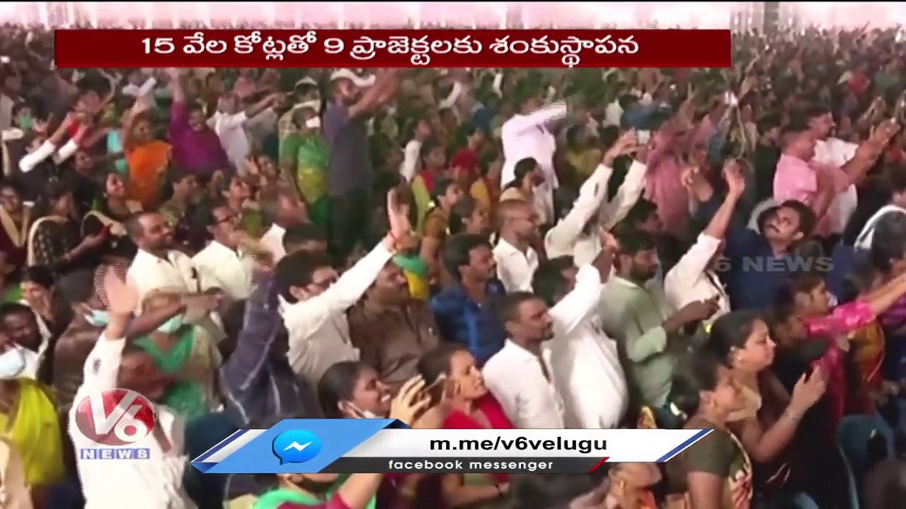 PM Modi To Lays Foundation Stone Of Multiple Projects In AP _ V6 News