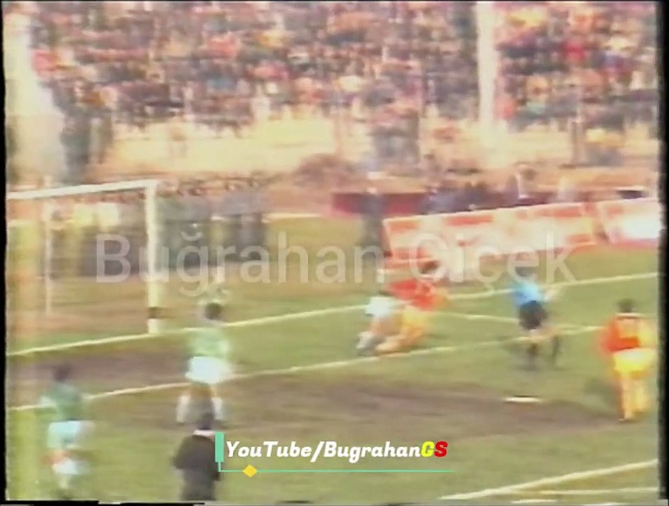Rizespor 1-3 Galatasaray 07.12.1988 - 1988-1989  Turkish 1st League Matchday 10