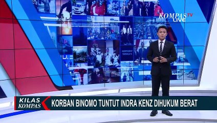 Скачать видео: Sidang Indra Kenz Ditunda, Korban Investasi Bodong Binomo Protes Hakim!