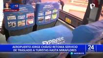 LAP: Retorna el servicio de buses desde el Aeropuerto Jorge Chávez hacia Miraflores