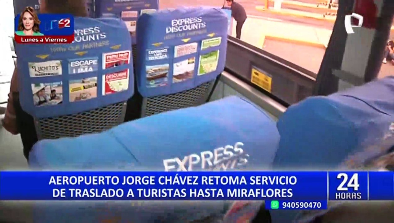 LAP: Retorna el servicio de buses desde el Aeropuerto Jorge Chávez hacia Miraflores