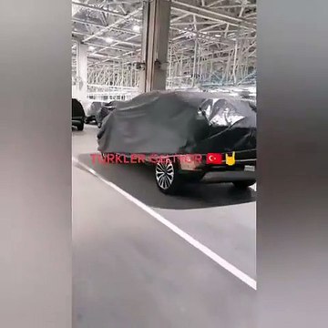 Yerli otomobil TOGG'un fabrikasından yeni görüntüler