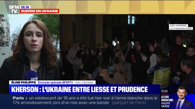 Après la reprise de Kherson, les Ukrainiens entre liesse et prudence