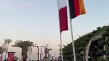 Katar'da 2022 FIFA Dünya Kupası öncesi farklı ülkelerden gelen futbolseverler birlikte eğlendi
