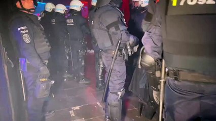 Dispositivo policial en el Brisas de Luxe