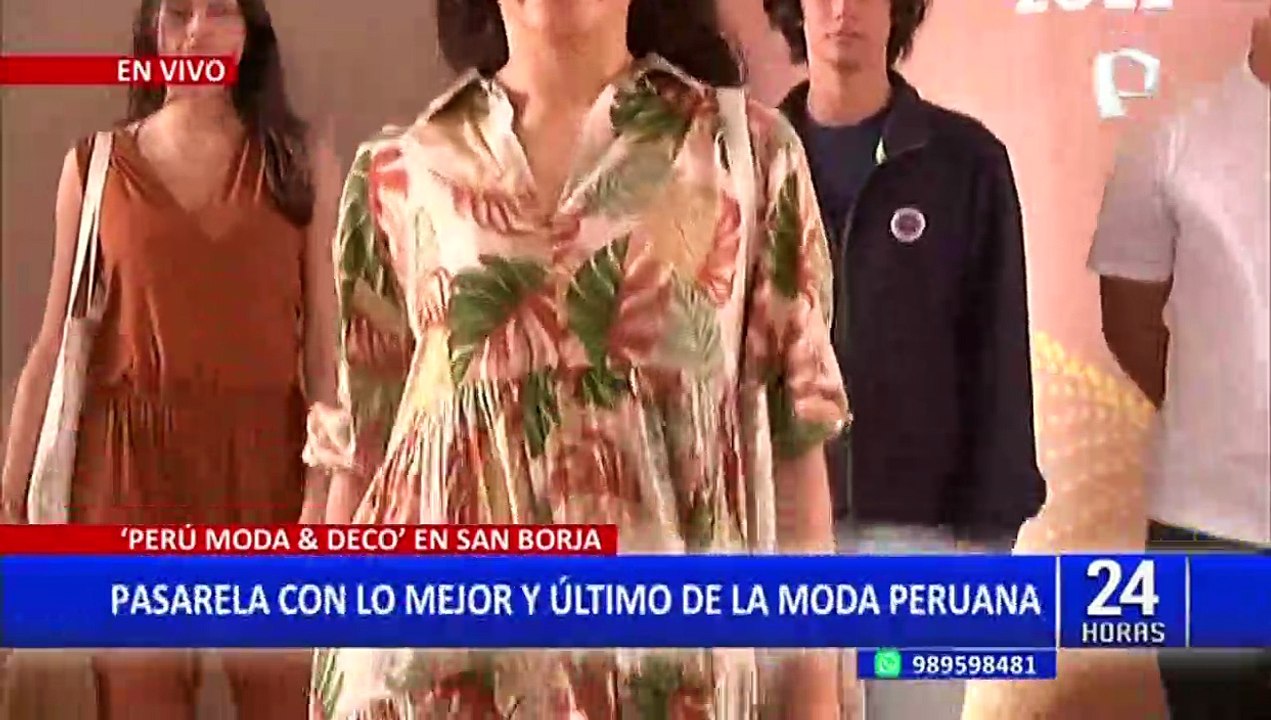 Con prendas de algodón pima: Evento "Perú Moda y Deco 2022" presenta novedosos productos