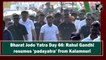 Bharat Jodo Yatra: Rahul Gandhi resumes march from Kalamnuri