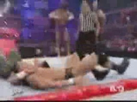 John cena & jeff hardy & carlito vs orton edge & nitro 1of2