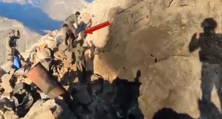 Mağaradaki teröristler böyle teslim oldu