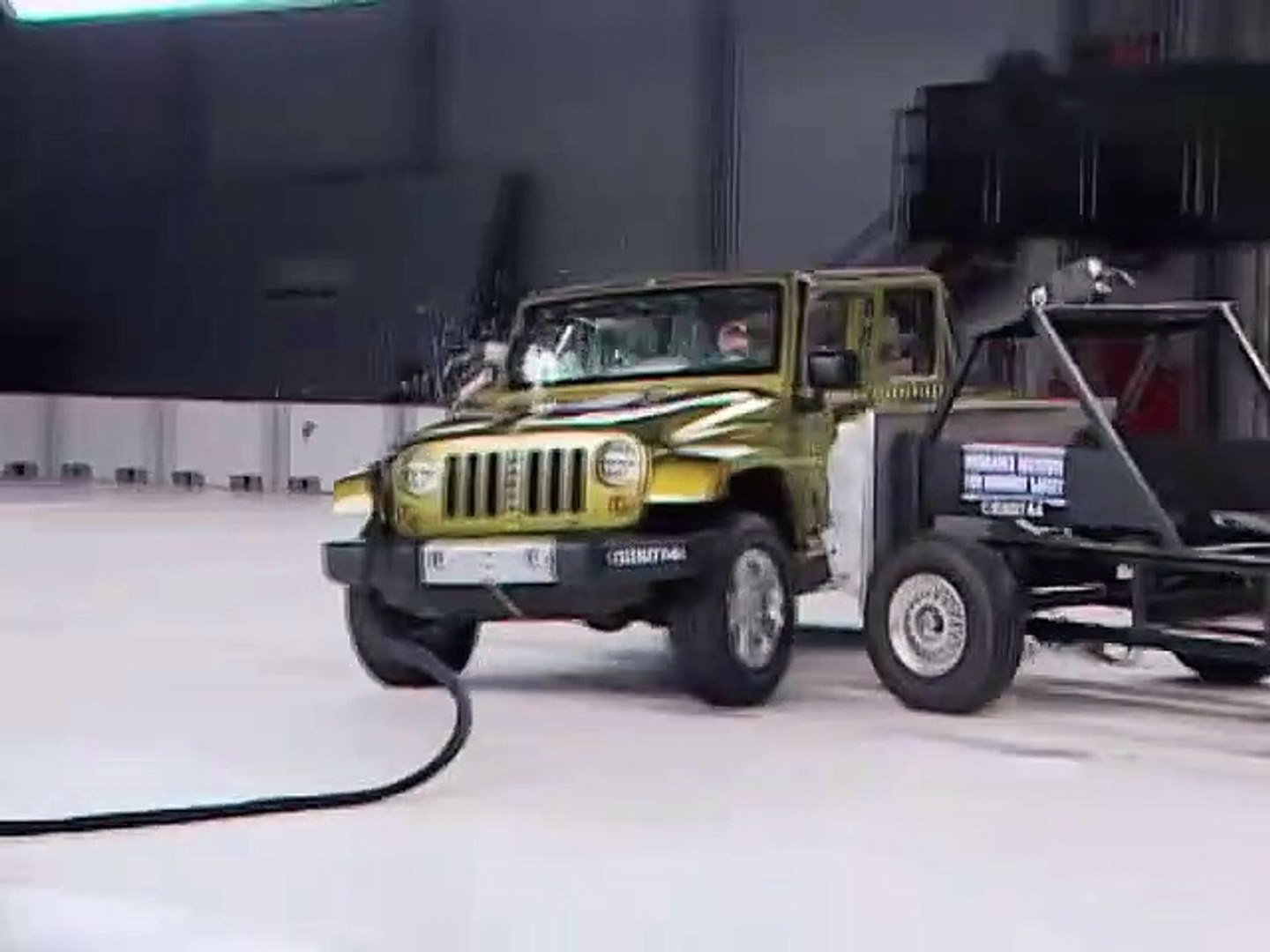 2008 Jeep Wrangler 4-door side IIHS crash test_HIGH - video Dailymotion