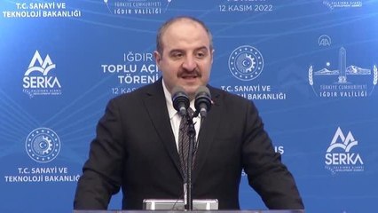 Bakan Varank: "Buraya çok daha fazla yatırım gelmesi için elimizi taşın altına koyacağız"