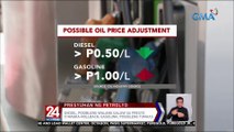Diesel, posibleng walang galaw sa presyo o magka-rollback; gasolina, posibleng tumaas | 24 Oras Weekend