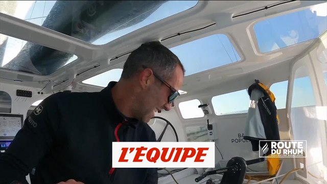 Le Cléac'h de retour à Lorient - Voile - Route du Rhum