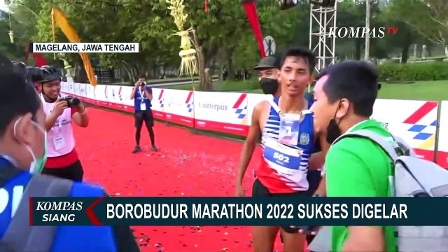 Sukses Digelar, Ini 2 Pemenang Kategori Elit Borobudur Marathon 2022 di Magelang!