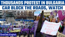 Bulgaria: Thousands protest over wages as inflation rises, streets blocked *International