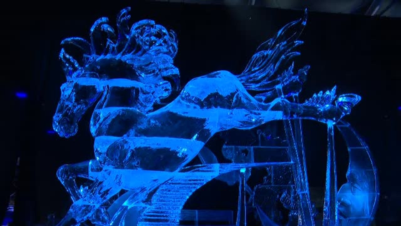 Torrejón acoge el primer Festival Internacional de Esculturas de Hielo