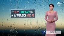 [날씨]내일 비 그친 뒤 최대 10도 ‘뚝’