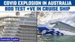 Australian cruise ship with 800 covid cases docks in Sydney | Oneindia News *International