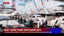 Boat Show fuarı kapılarını açtı... Fiyatlar 13 bin TL'den 180 milyon TL'ye kadar çıkıyor