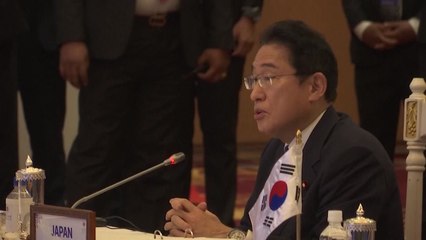 기시다 일본 총리 "북한 미사일·WMD 폐기 협력 호소" / YTN