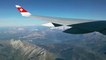 Vol au dessus des Alpes sur le massif du Mont-Blanc