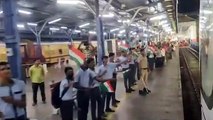 चेन्नई पहुंचने पर वंदे भारत का इस तरह हुआ स्वागत