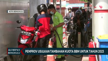 Pemprov Usulkan Tambahan Kuota BBM Untuk Tahun 2023