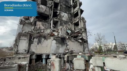 Banksy sorprende con un grafiti en Ucrania