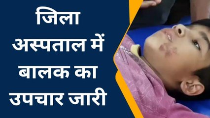 चूरू: 8 साल के बच्चे पर कुत्ते ने किया हमला, देखिए बच्चे को कैसे बनाया शिकार ?