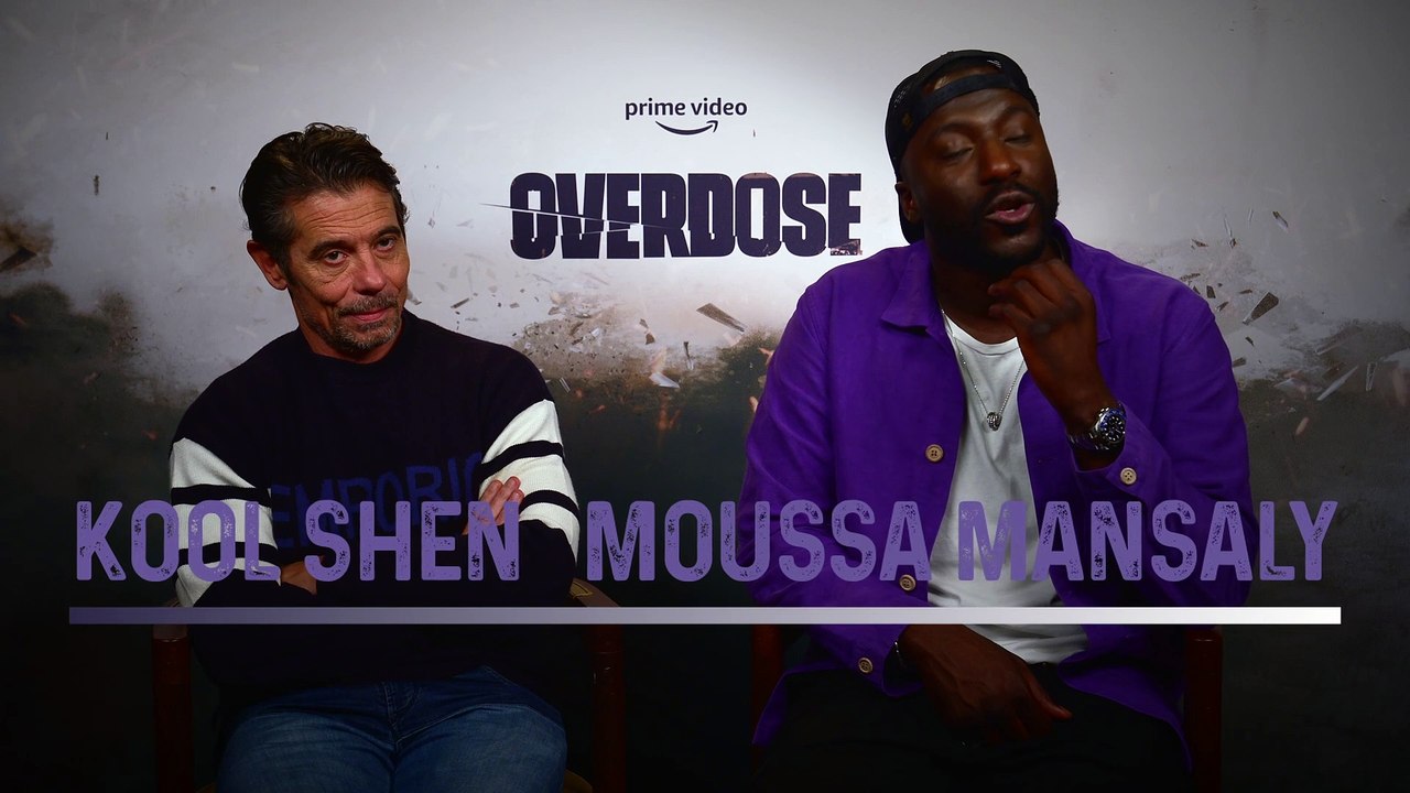 OVERDOSE (Amazon Prime Video) : Interviews 2022 de Kool Shen et Moussa Mansaly, rappeurs et comédiens - Bulles de Culture