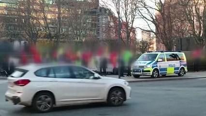 Video herunterladen: STOCKHOLM - İsveç'te terör örgütü PKK/YPG yandaşları gösteri yaptı