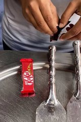 Double layer ice cream roll recipe - Bengali Street Food