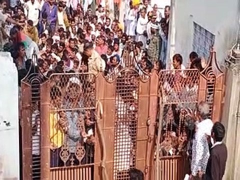 video: खाद लेने के लिए कतार मेें किसान