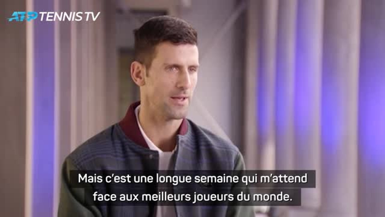 ATP Finals - Djokovic : "Un titre ici serait la cerise sur le gâteau"
