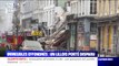 Immeubles effondrés à Lille: une personne portée disparue