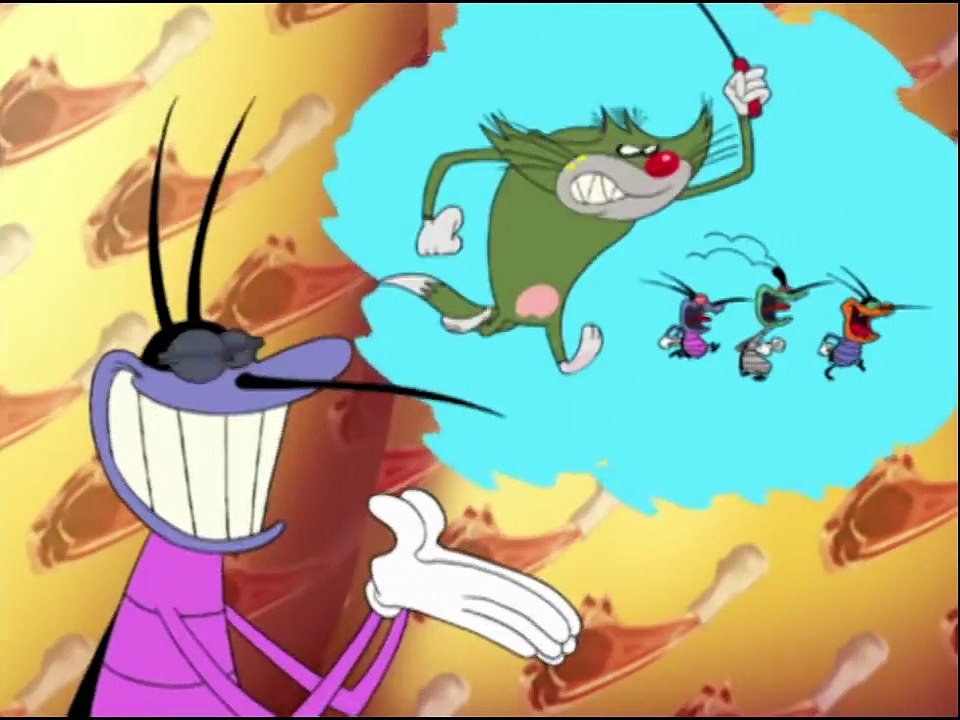 हिंदी Oggy and the Cockroaches - COPY CAT (S02E98) - Hindi Cartoons for Kids