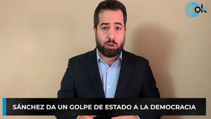Fran Carrillo: "Sánchez da un golpe de Estado a la democracia"