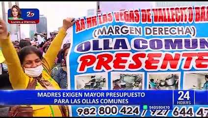 Representantes de ollas comunes piden más presupuesto para el 2023