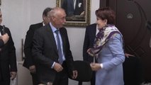 Akşener'in ziyareti sırasında il başkanının oturduğu sandalye kırıldı